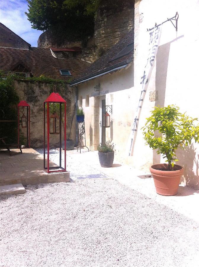 Troglodyte Loft Bed and Breakfast Thoré-la-Rochette Exteriör bild
